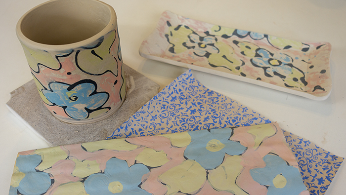 Making Your Own Underglaze Transfers ClayShare Online Pottery and