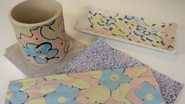 Making Your Own Underglaze Transfers - ClayShare Online Pottery