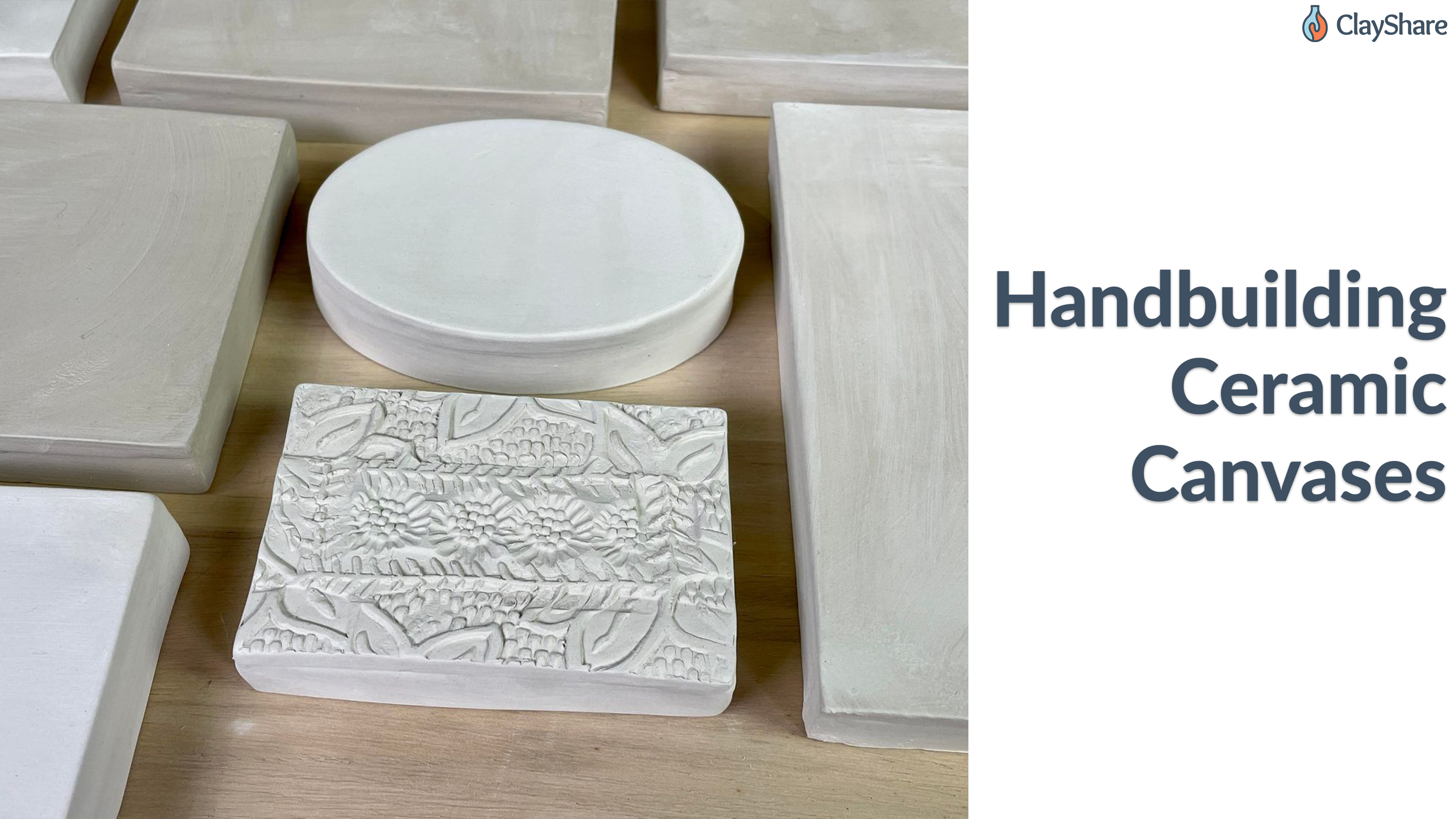 Handbuilding Ceramic Canvases ClayShare Online Pottery and Ceramics