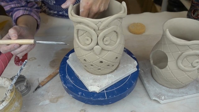Owl Lantern Holes