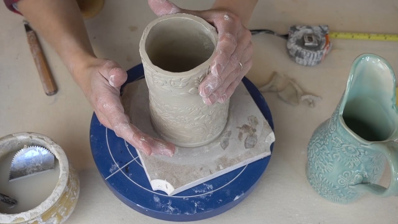 HB6206 Darted Milk Pitcher ClayShare Online Pottery and Ceramics