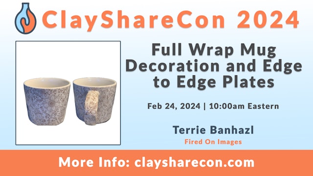 Full Wrap Mug Decoration and Edge to Edge Plates