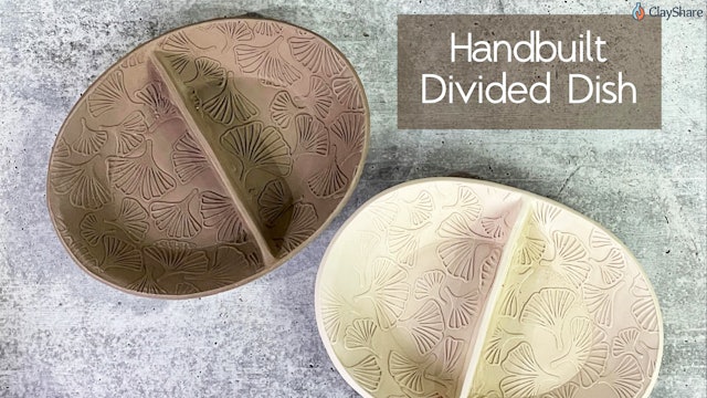 Handbuilt Divided Dish