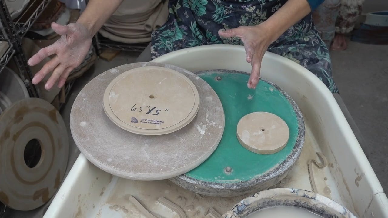 HB10506 Plates with GR Pottery Forms and WA System ClayShare