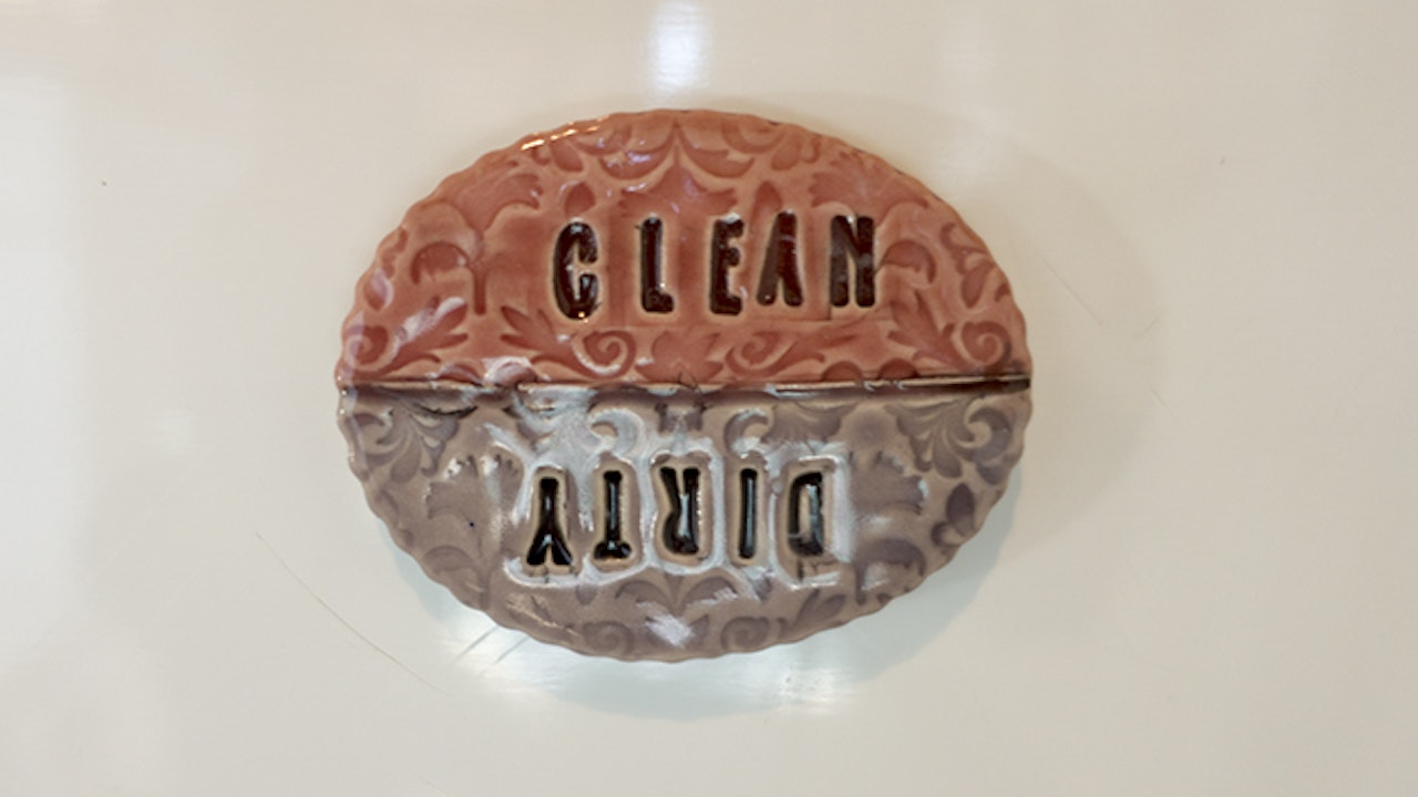 Clean-Dirty Dishwasher Magnet