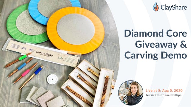 Diamond Core Giveaway & Carving Demo