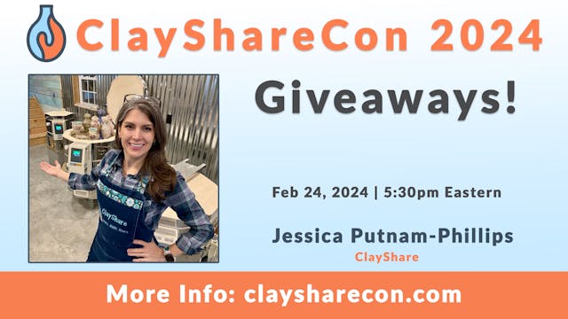 ClayShareCon 2024 Giveaways And Wrap ...