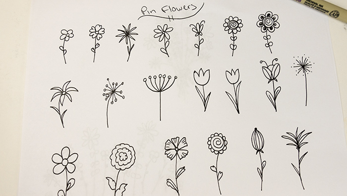 25 Beautiful Flower Drawing Information & Ideas | Brighter Craft | Flower  art drawing, Flower sketches, Flower drawing images