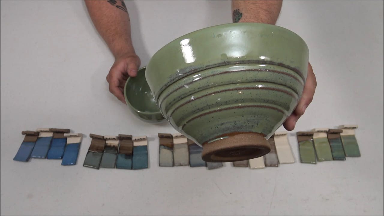 Glossy Spearmint Intro Making Glossy Spearmint Glaze ClayShare