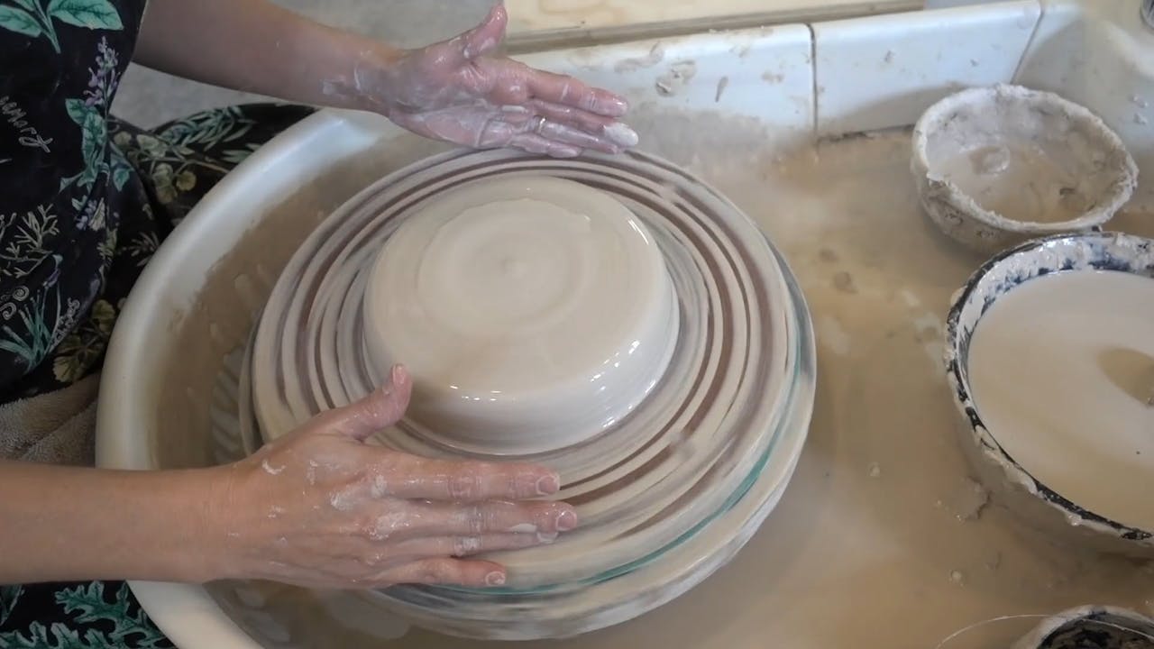 0905 Throwing A Dinner Plate ClayShare Online Pottery and Ceramics