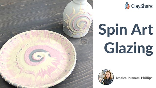 Spin Art Glazing