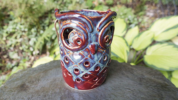 Owl Lantern ClayShare Online Pottery and Ceramics Classes Start