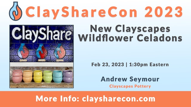 New Clayscapes Wildflower Celadons