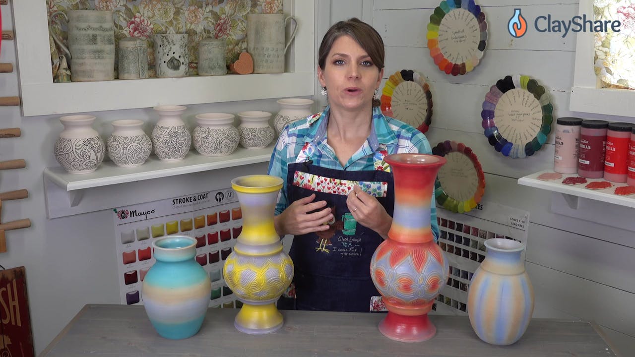 AirbrushUnderglazeIntro Airbrushing Underglaze ClayShare Online