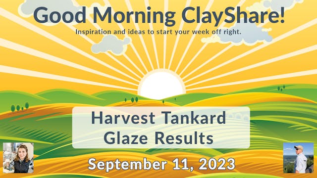 Harvest Tankard Glaze Results