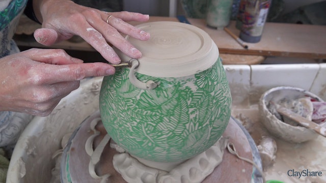 Using Underglaze Transfers on Thrown Forms - ClayShare Online Pottery and  Ceramics Classes, Start Learning for Free