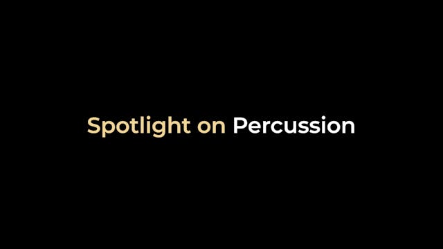 Spotlight on Percussion