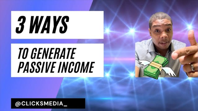 Earn Thousands 💰 3 Ways To Earn Passi...