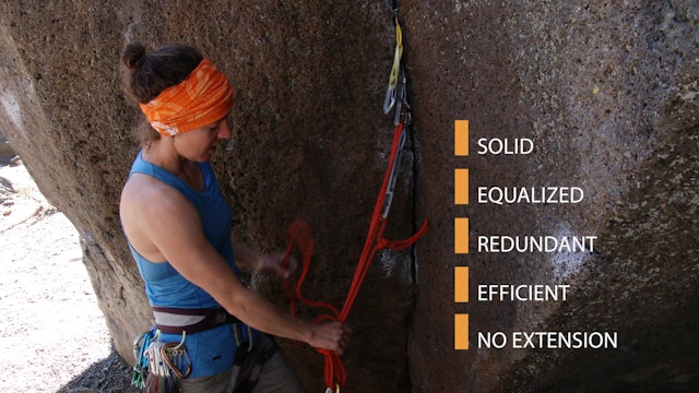 Traditional Climbing: 12. Building Traditional Anchors - Part 2 of 2