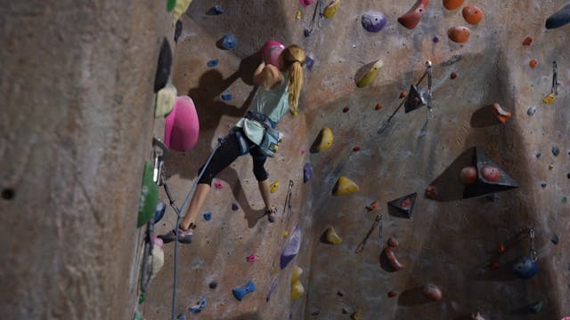 Gym Lead Climbing: 7. Climbing Overhangs