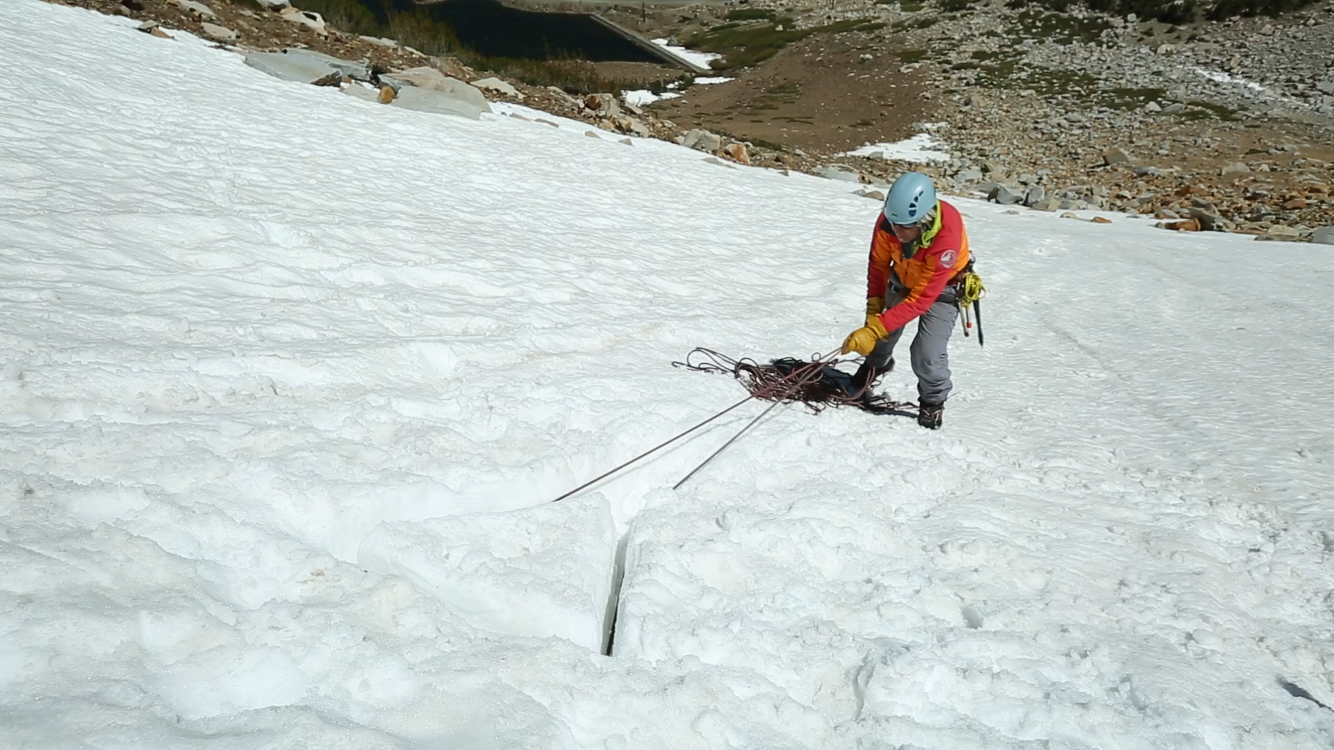 Alpine: 13. Snow Anchors - Creating a Bollard