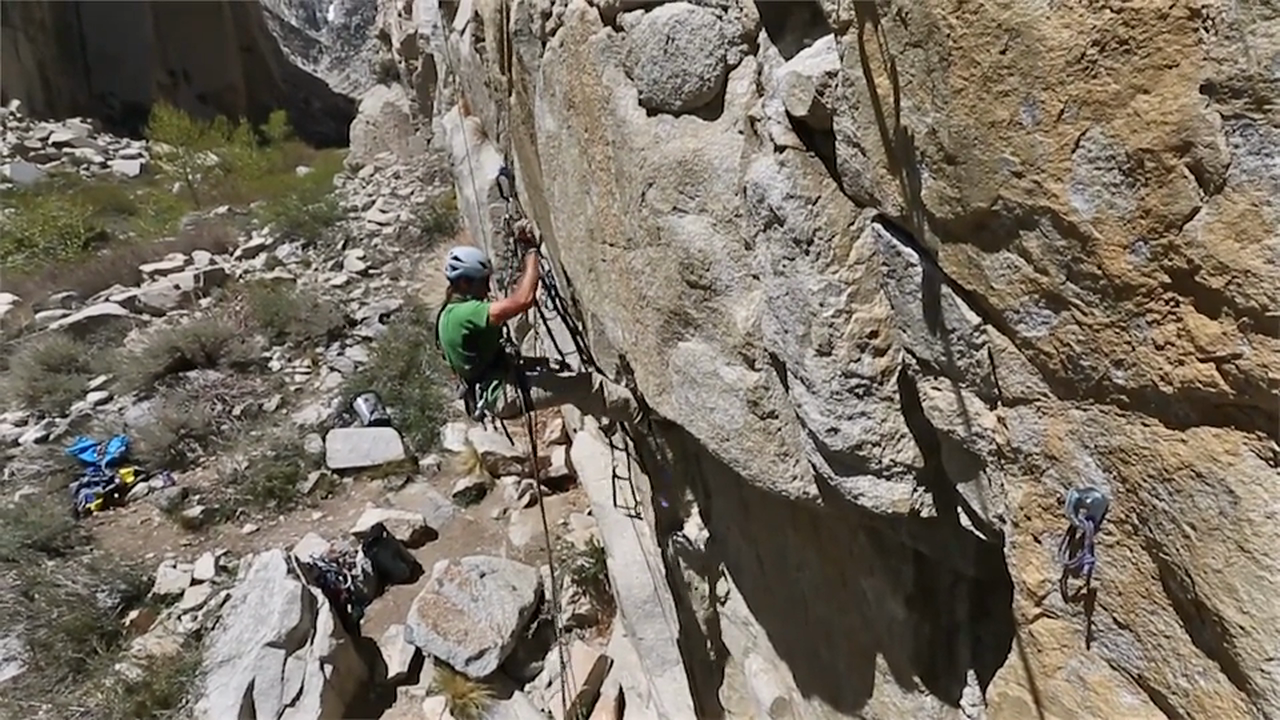 Aid Climbing: 7. Jumaring Over Edges and Roofs
