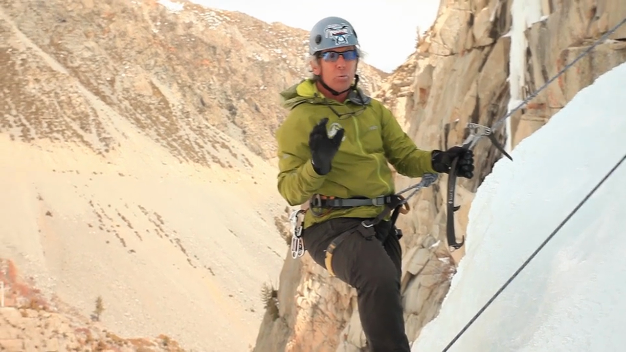 Ice Climbing: 7. Protecting the Rope