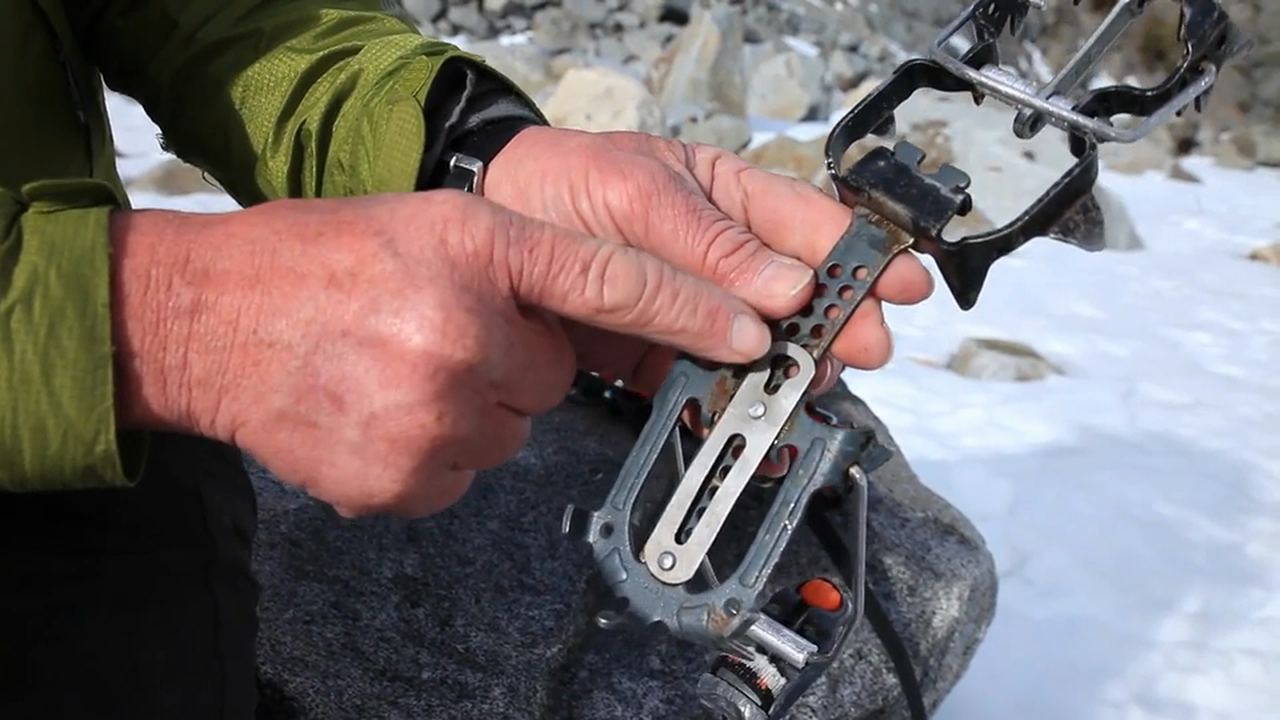 Ice Climbing: 5. Wearing & Adjusting Crampons