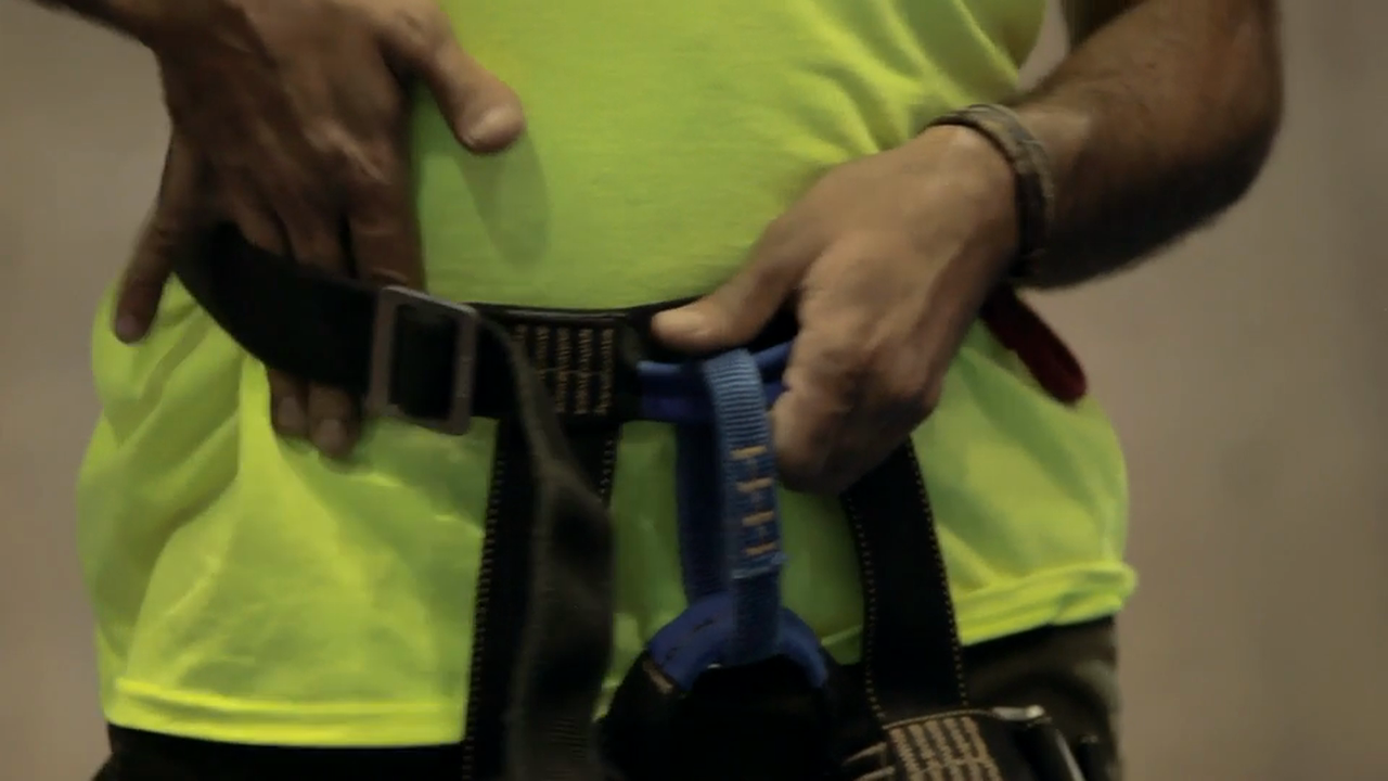 Gym Top Rope Climbing: 2. How to Correctly Put on a Climbing Harness