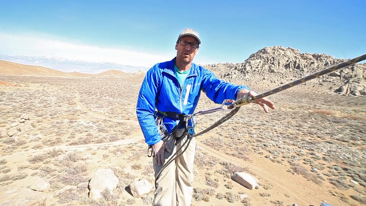 Basic & Intermediate Outdoor Climbing: 12. How to Back up the Rappel