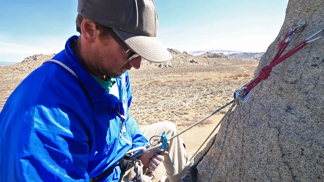 Basic & Intermediate Outdoor Climbing: 9. How To Belay From Above