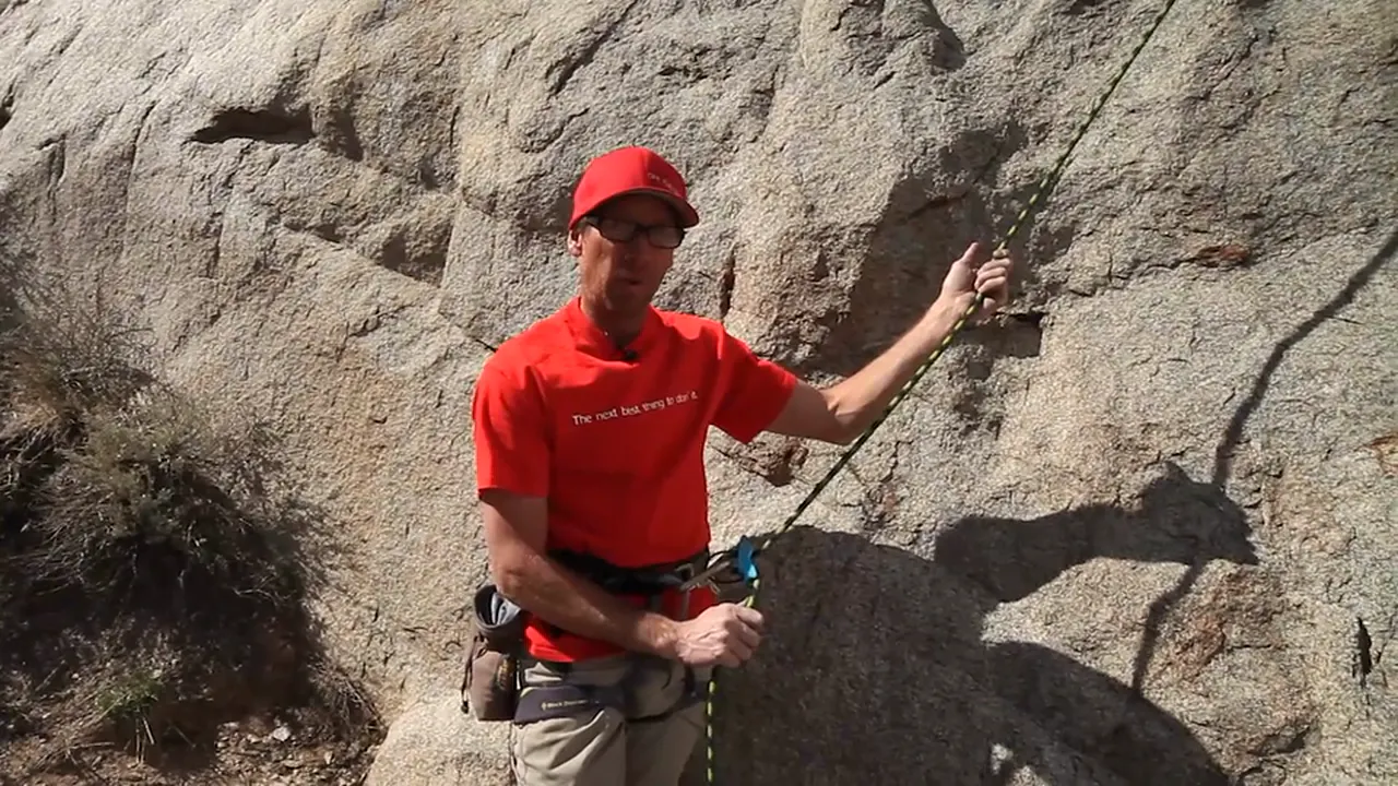 Basic & Intermediate Outdoor Climbing: 3. Top Rope Belay Basics ...