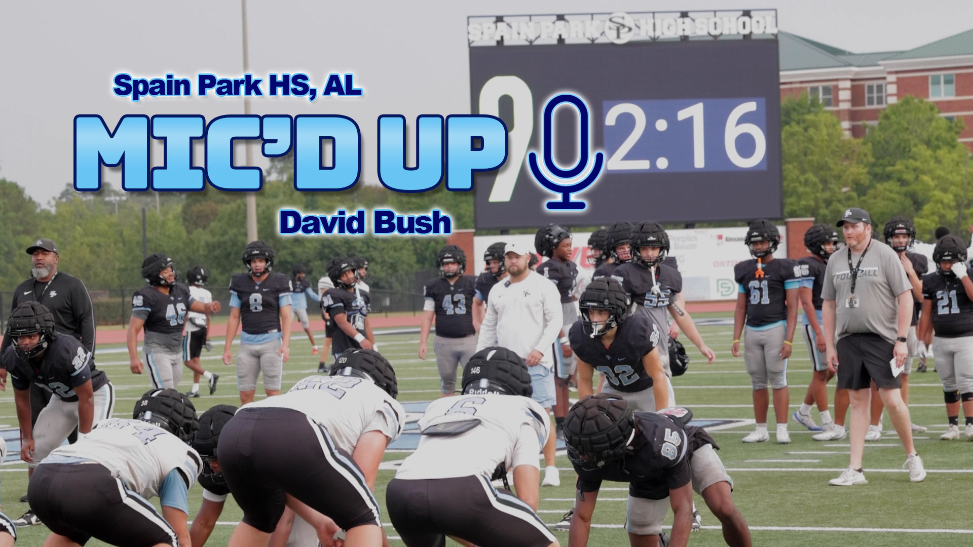 Mic'd Up Defensive Practice | Spain Park HS, AL