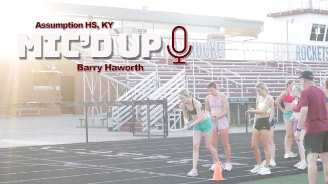 XC Practice | Mic'd Up with Barry Haw...