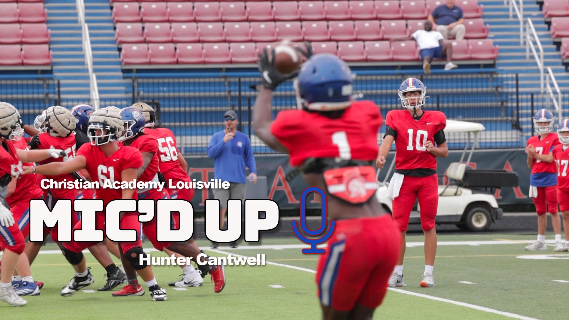 Mic'd Up Practice | Christian Academy Louisville Football