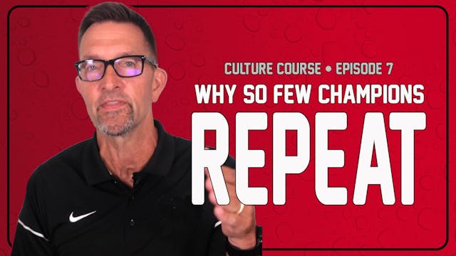 E7: Why Do So Few Champions Repeat?