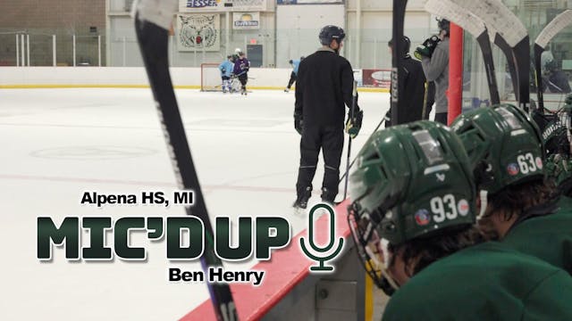 Mic'd Up Practice | Alpena HS, MI