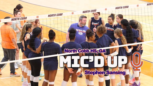 Mic'd Up Practice | North Cobb HS, GA