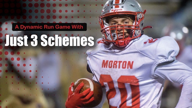 A Dynamic Run Game With Only 3 Schemes