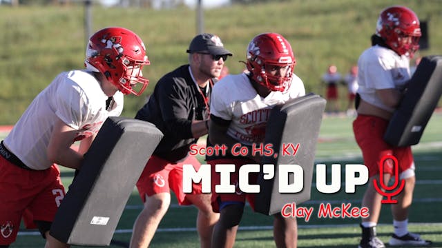 Mic'd Up Practice | Scott Co HS, KY -...