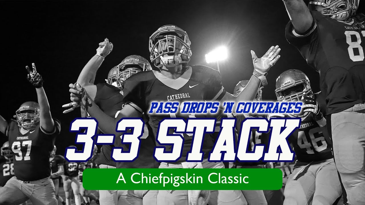 Indianapolis Cathedral's 3-3 Stack_ Pass Drops & Coverages