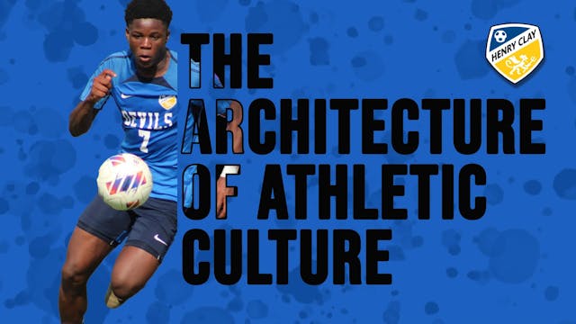 The Architecture of Athletic Culture