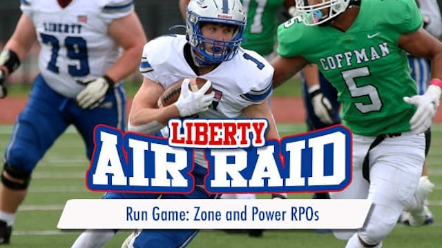 Liberty Air Raid: Running Game - Zone...