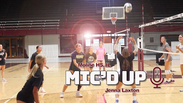 Mic'd Up Practice | Moline HS, IL - V...