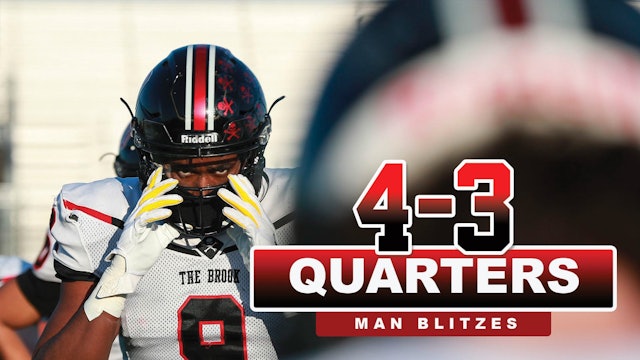 4-3 Quarters Defense: Man Blitzes