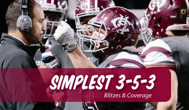The Simplest 3-5-3 | p4 | Blitzing and Coverage