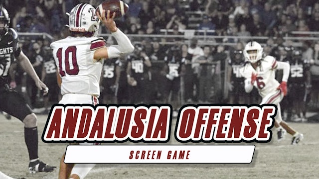 Andalusia Offense: Screen Game
