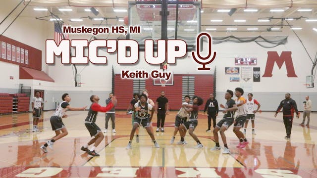 Mic'd Up Practice | Muskegon HS, MI