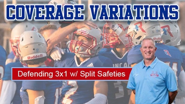 Coverage Variations | Defending 3x1 w/ Split Safeties