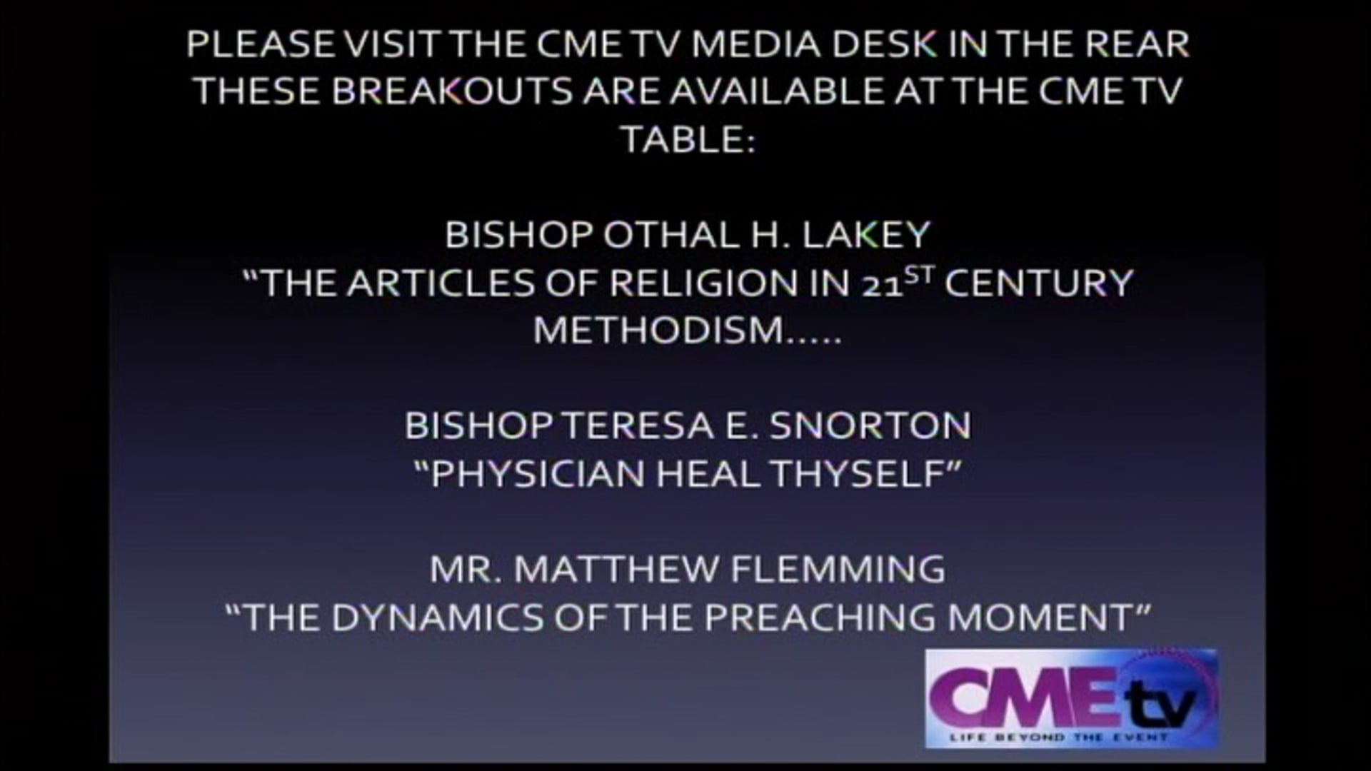 Pastors Conference 2014 - Dr . Haynes